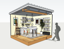 10x12 Art Studio (Interior)