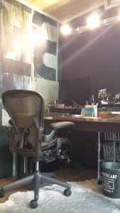 Alexis' Modern-Shed home office. 