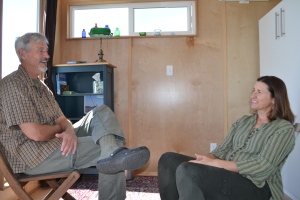 Burt and Debbie love spending time in their Modern-Shed guest room. Their kids prefer it to the house!