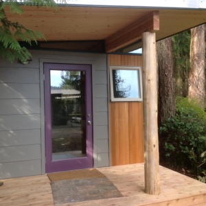 Lin likes that Modern-Sheds can be designed to a customer's liking.